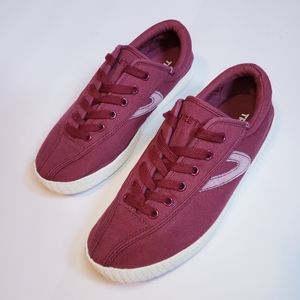 Tretorn Sneakers Maroon Size 6 Women's Classic Canvas